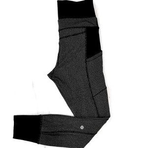 Lululemon Diamond Dot En Route Yoga Pants